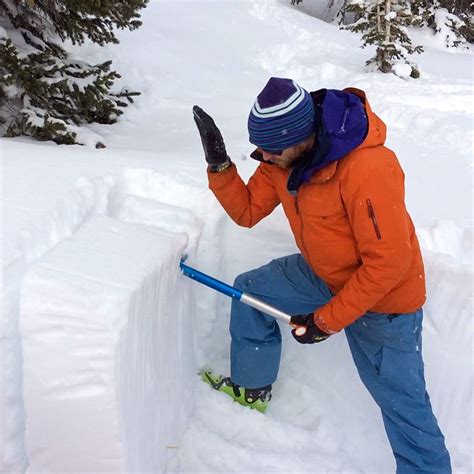 backcountry snow stability test